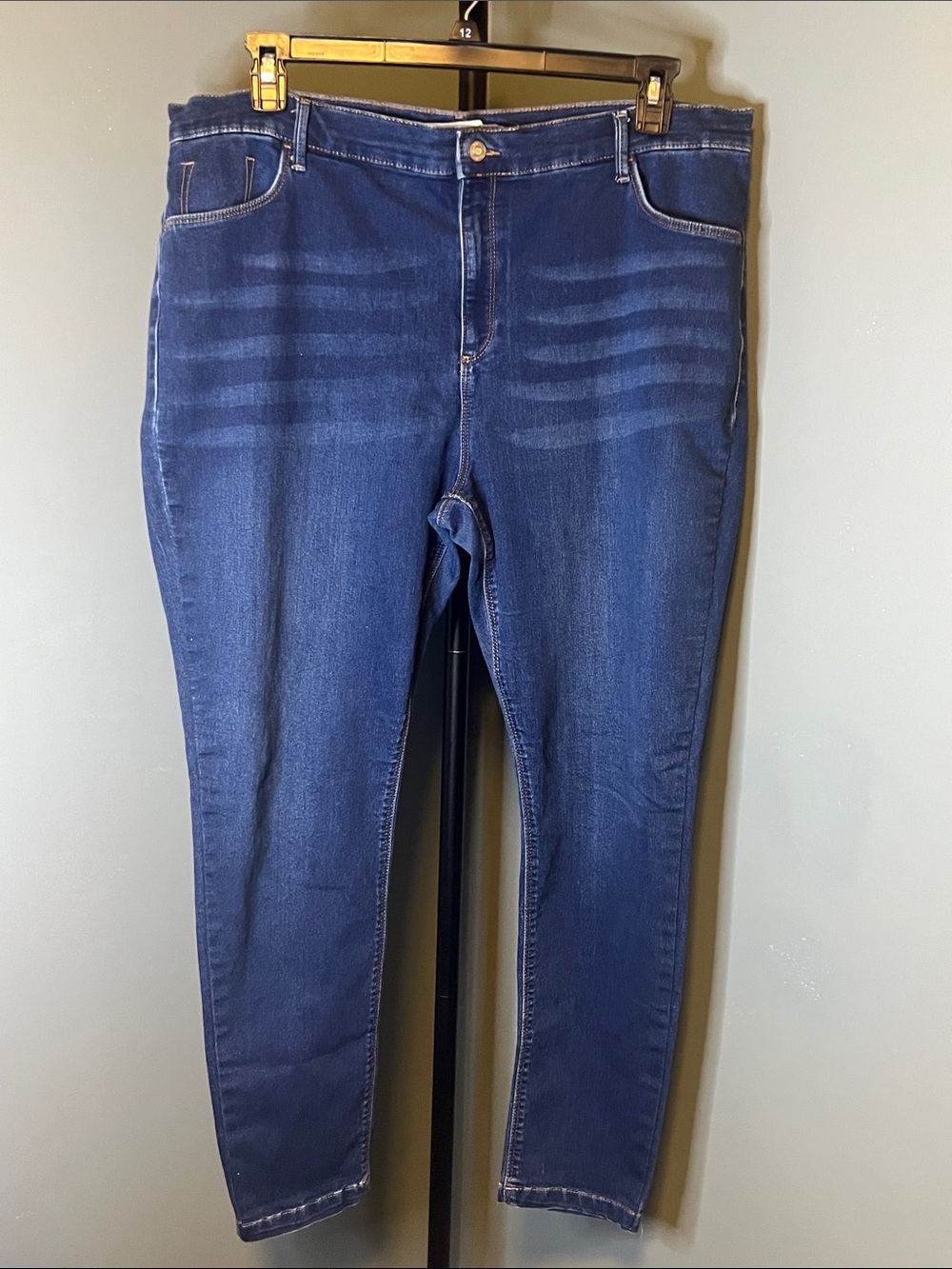 LCW Slim Fit Women's Dark Blue Skinny Jeans